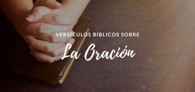 Versículos Bíblicos sobre la Oración