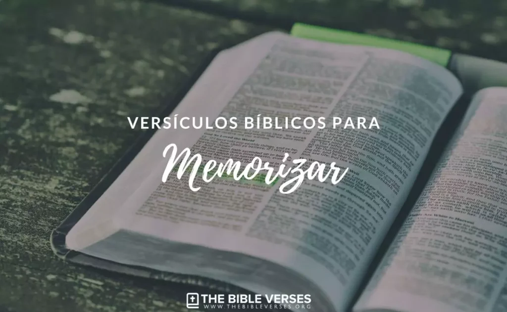 Versículos Bíblicos para Memorizar