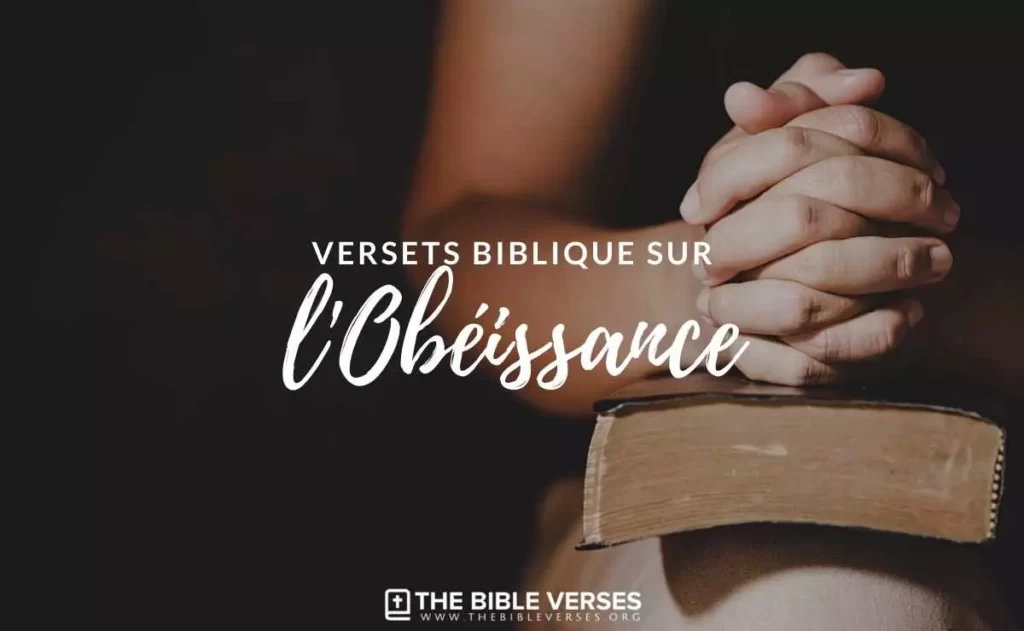 Versets Bibliques sur l'Obéissance