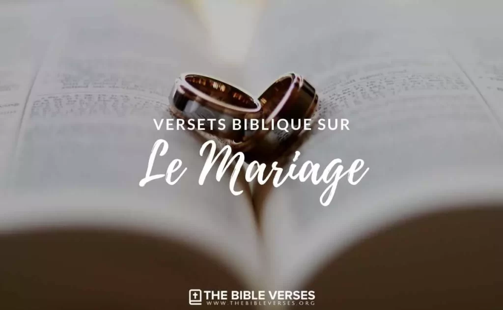 Versets Bibliques sur le Mariage