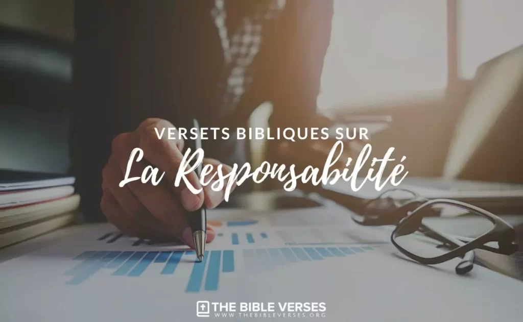 Versets Bibliques sur la Responsabilité