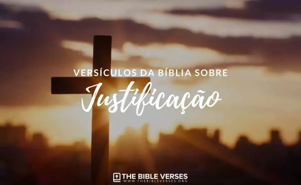 Versículos da Bíblia sobre Justificação