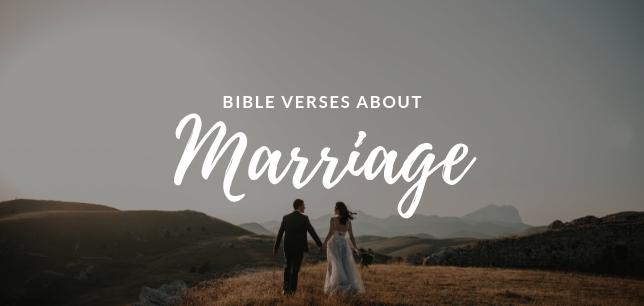 Bible Verses About Marriage