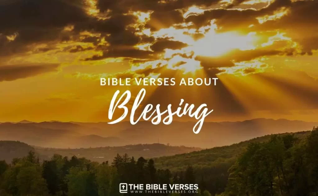 Bible Verses about Blessing