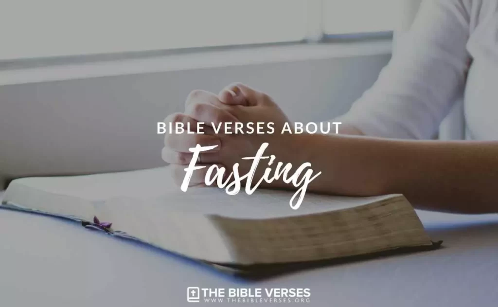 Bible Verses about Fasting
