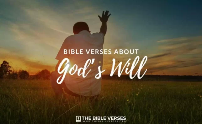 25 Bible Verses about God's Will - Scripture Quotes