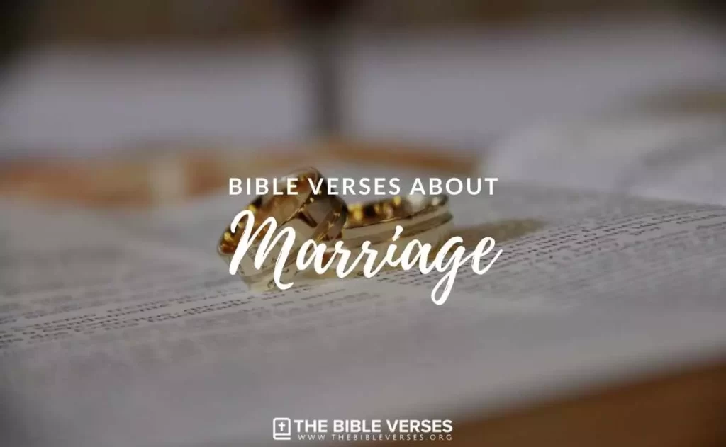 Bible Verses about Marriage
