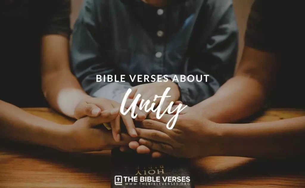 Bible Verses about Unity