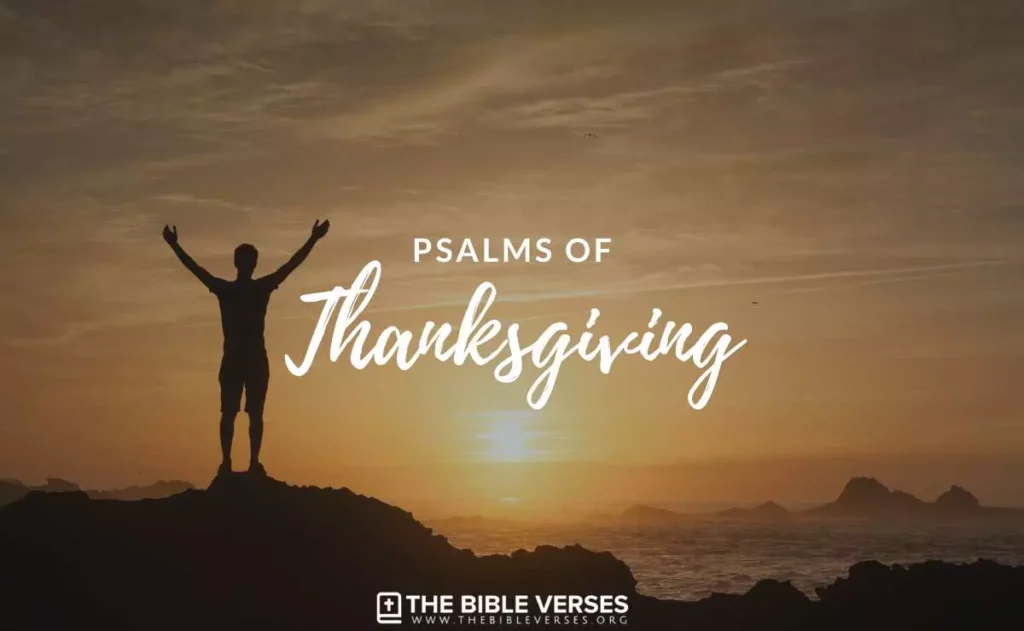 Psalms of Thanksgiving to God