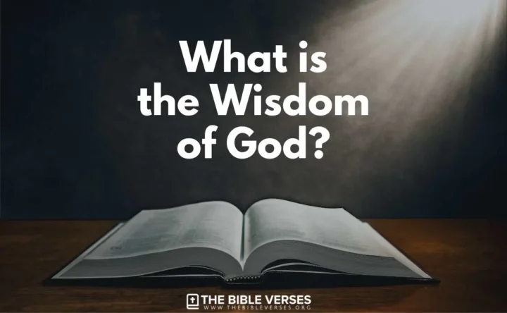 Bible Study on the Wisdom of God